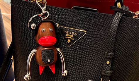 prada keychain scandal|Prada products criticism.